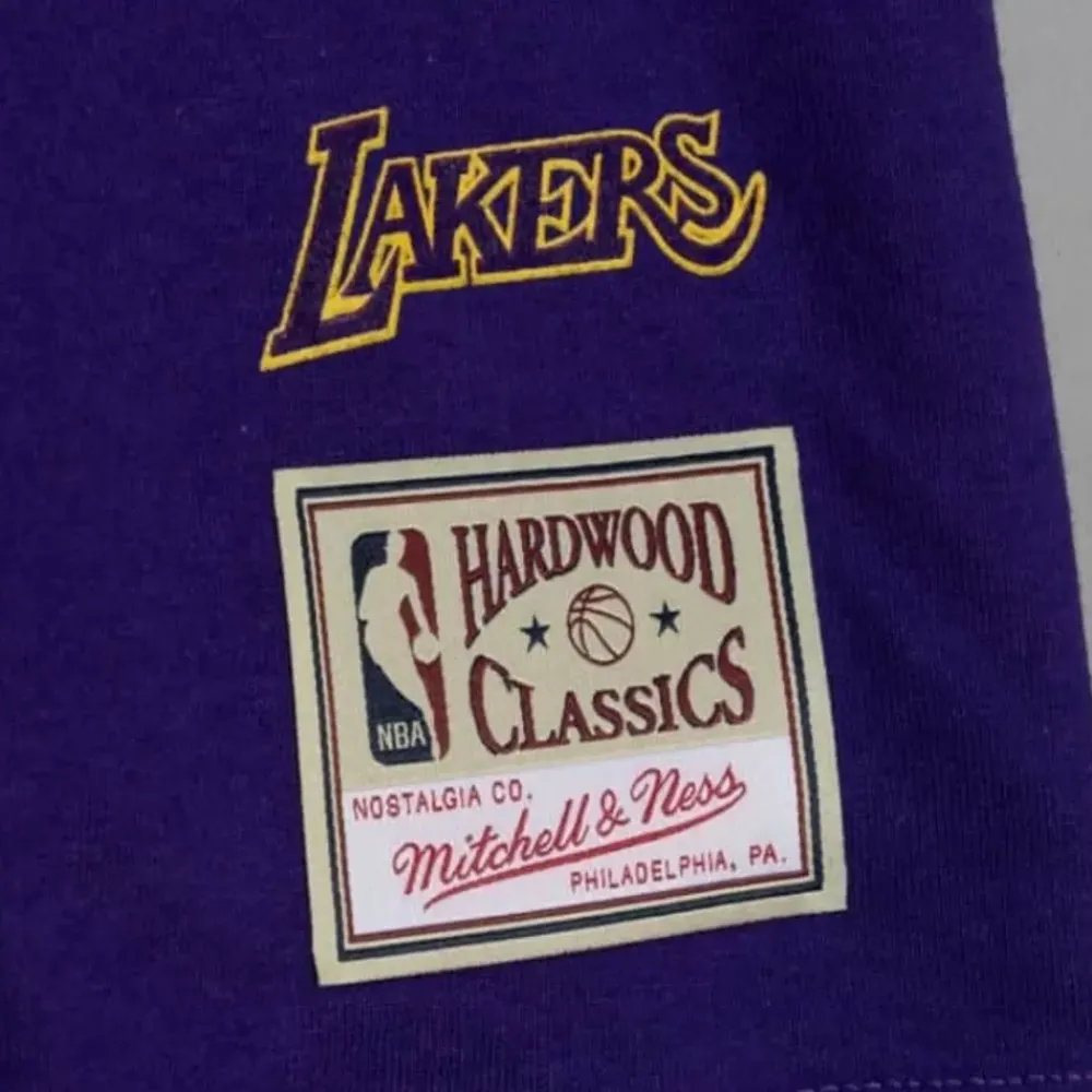 Apparel Mitchell & Ness T-Shirts & Tops-Asian Heritage Ss Tee 5.0 Los Angeles Lakers
