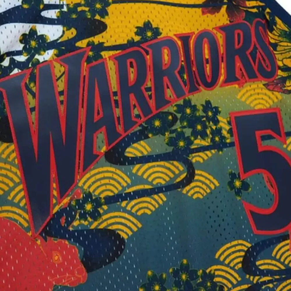 Jerseys Mitchell & Ness -Asian Heritage Swingman Baron Davis Golden State Warriors 2006-07 Jersey 5.0