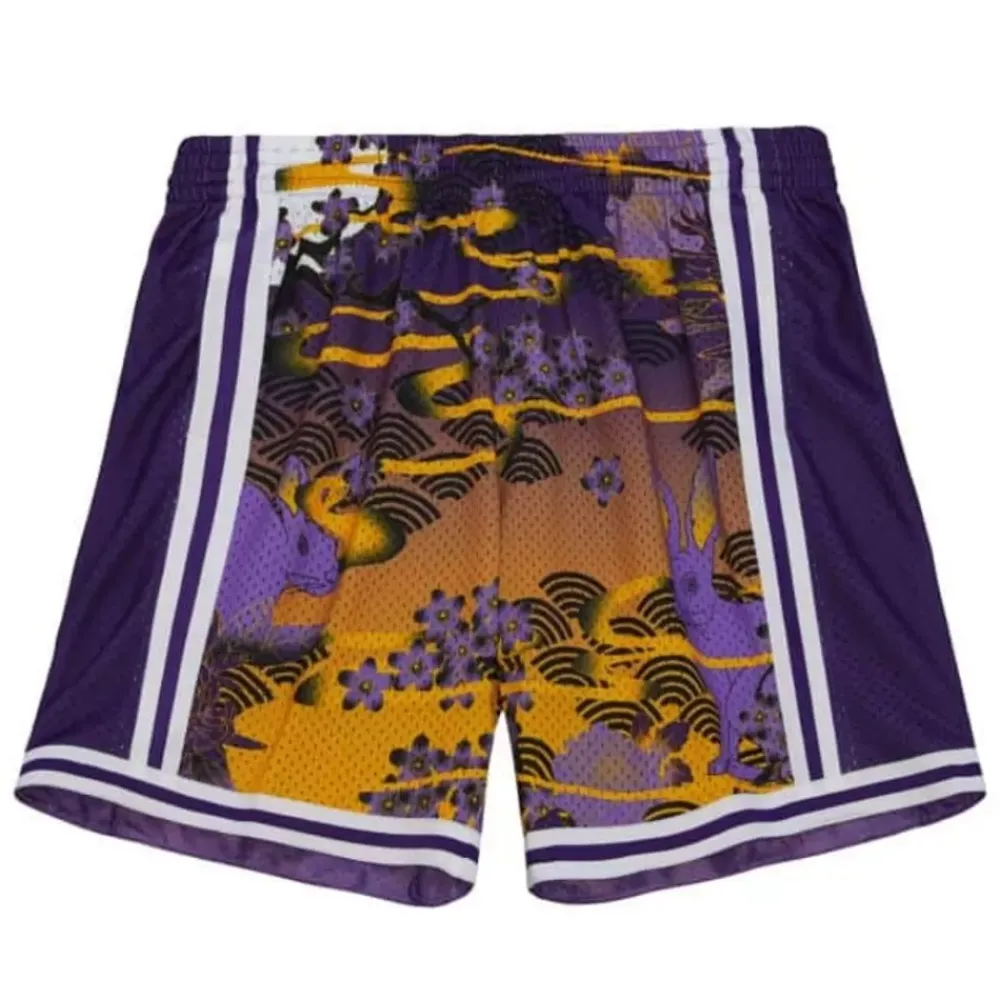 Apparel Mitchell & Ness Shorts-Asian Heritage Swingman Los Angeles Lakers 1996 Shorts 5.0