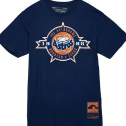 Apparel Mitchell & Ness T-Shirts & Tops-Astrodome 1986 Tee Houston Astros