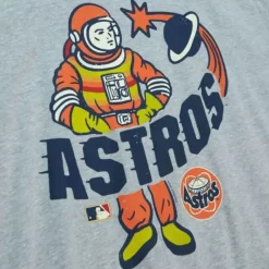 Apparel Mitchell & Ness T-Shirts & Tops-Astro-Naught Tee Houston Astros