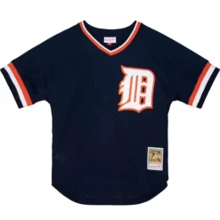 Jerseys Mitchell & Ness -Authentic Alan Trammell Detroit Tigers 1984 Pullover Jersey