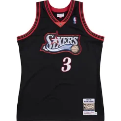 Jerseys Mitchell & Ness -Authentic Allen Iverson Philadelphia 76Ers Road 1997-98 Jersey