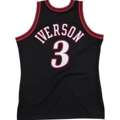 Jerseys Mitchell & Ness -Authentic Allen Iverson Philadelphia 76Ers Road 1997-98 Jersey