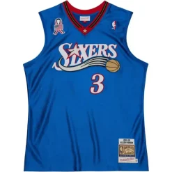 Jerseys Mitchell & Ness -Authentic Allen Iverson Philadelphia 76Ers Alternate 2001-02 Jersey