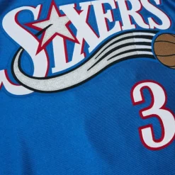 Jerseys Mitchell & Ness -Authentic Allen Iverson Philadelphia 76Ers Alternate 2001-02 Jersey