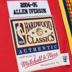 Jerseys Mitchell & Ness -Authentic Allen Iverson Philadelphia 76Ers Alternate 2004-05 Jersey