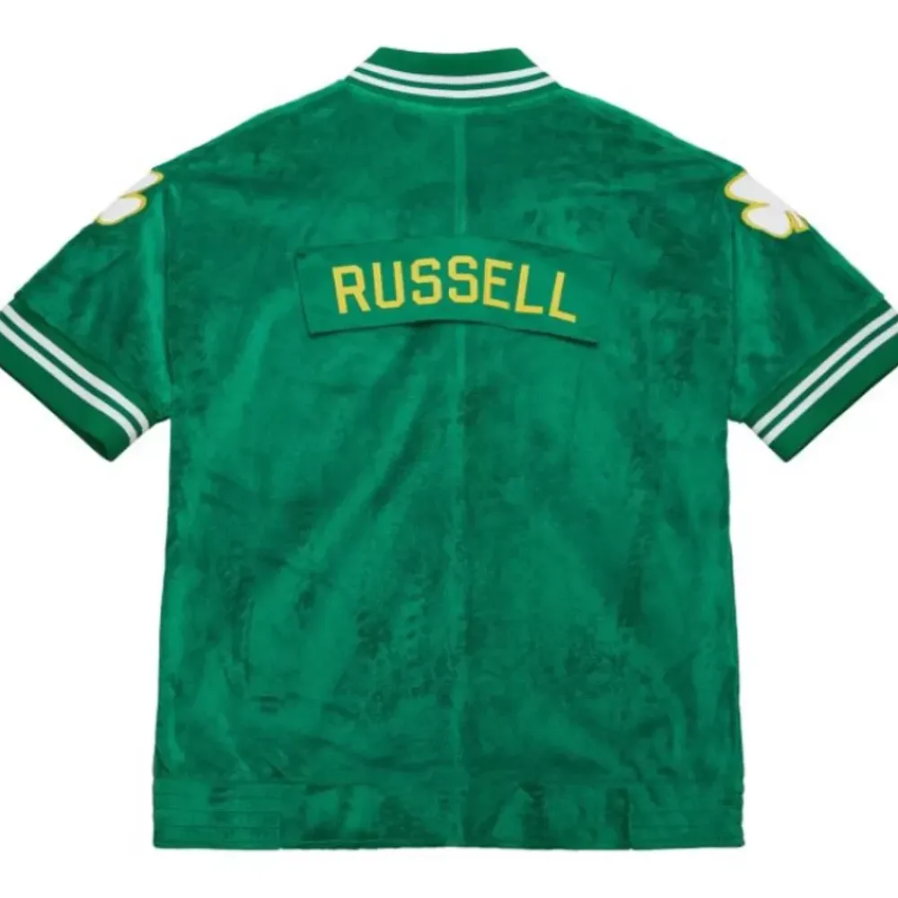 Apparel Mitchell & Ness Jackets & Outerwear-Authentic Bill Russell Boston Celtics 1959-60 Shooting Shirt