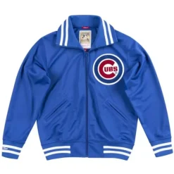 Apparel Mitchell & Ness Jackets & Outerwear-Authentic Bp Jacket Chicago Cubs 1982