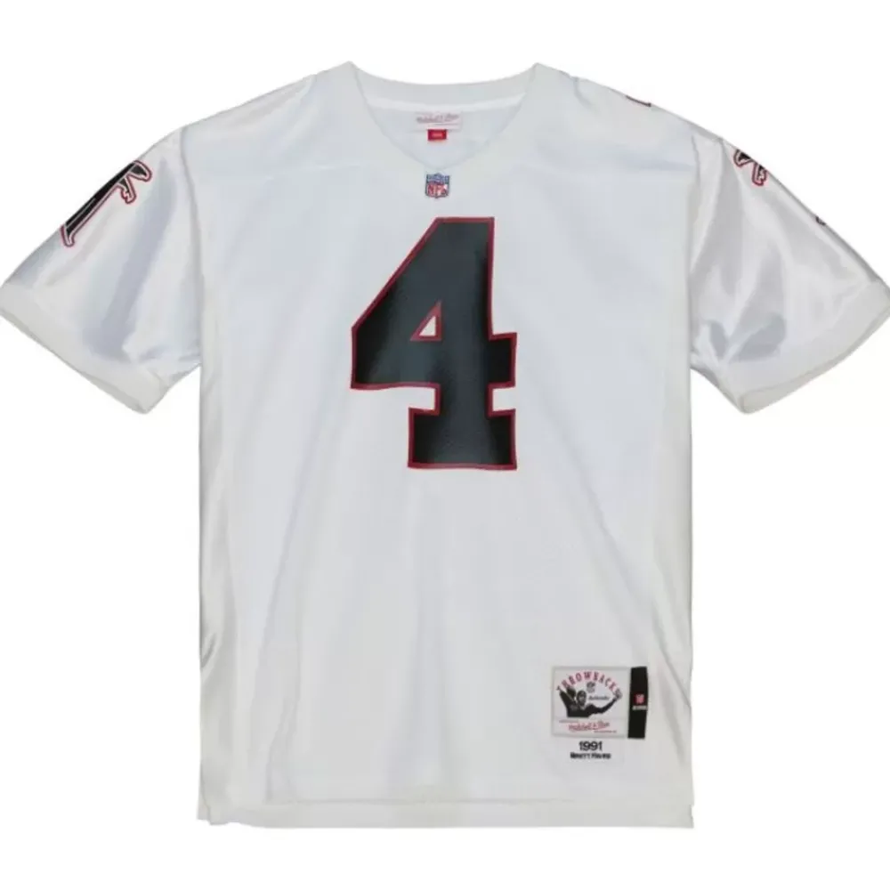 Jerseys Mitchell & Ness -Authentic Brett Favre Atlanta Falcons Road 1991 Jersey
