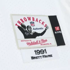 Jerseys Mitchell & Ness -Authentic Brett Favre Atlanta Falcons Road 1991 Jersey