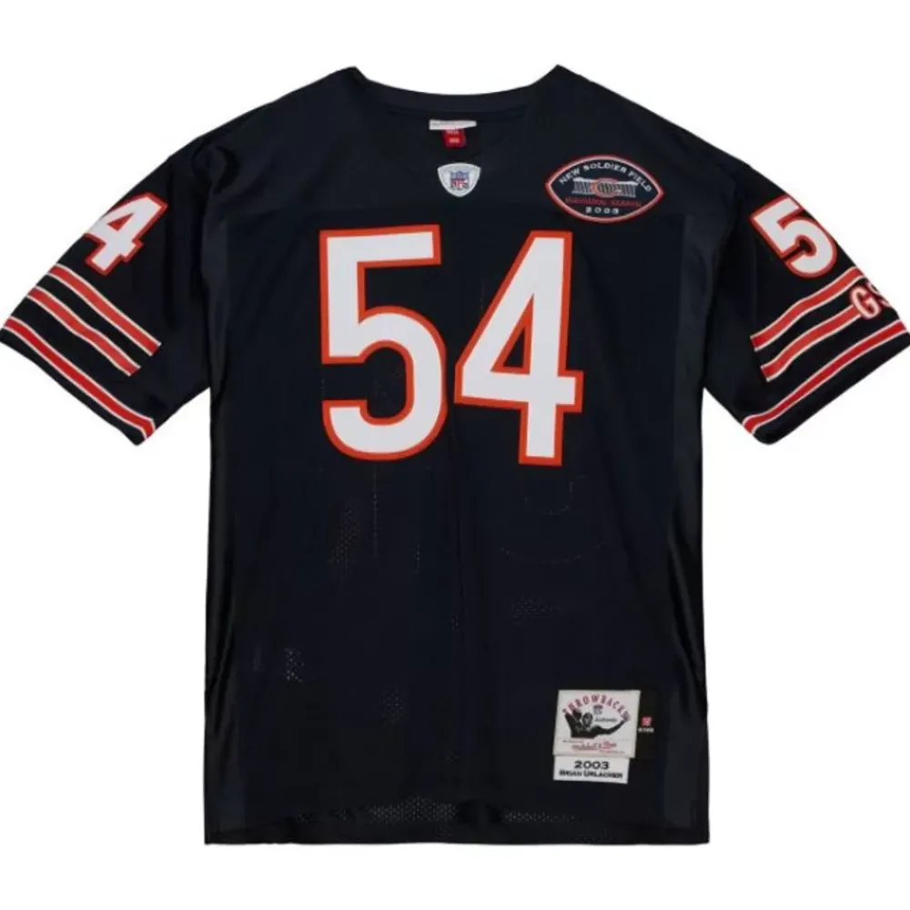 Jerseys Mitchell & Ness -Authentic Brian Urlacher Chicago Bears Dark 2003 Jersey
