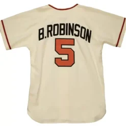 Jerseys Mitchell & Ness -Authentic Brooks Robinson Baltimore Orioles 1970 Wool Jersey
