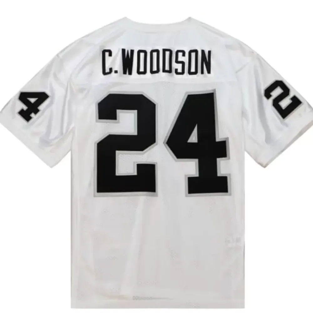 Jerseys Mitchell & Ness -Authentic Charles Woodson Oakland Raiders Super Bowl 2002 Jersey