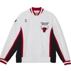 Apparel Mitchell & Ness Jackets & Outerwear-Authentic Chicago Bulls Finals 1997-98 Warm Up Jacket