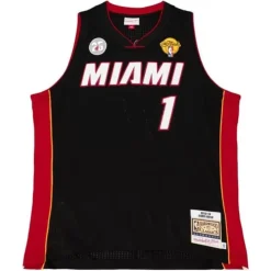 Jerseys Mitchell & Ness -Authentic Chris Bosh Miami Heat Road Finals 2012-13 Jersey