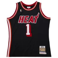 Jerseys Mitchell & Ness -Authentic Chris Bosh Miami Heat Dark Hwc 2013-14 Jersey