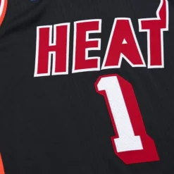 Jerseys Mitchell & Ness -Authentic Chris Bosh Miami Heat Dark Hwc 2013-14 Jersey