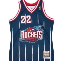 Jerseys Mitchell & Ness -Authentic Clyde Drexler Houston Rockets Road 1996-97 Jersey
