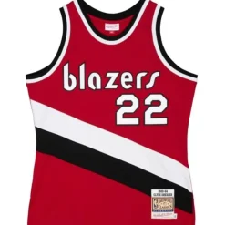 Jerseys Mitchell & Ness -Authentic Clyde Drexler Portland Trail Blazers 1983-84 Jersey