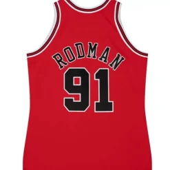 Jerseys Mitchell & Ness -Authentic Dennis Rodman Chicago Bulls Road 1997-98 Jersey