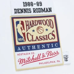 Apparel Mitchell & Ness Jackets & Outerwear-Authentic Dennis Rodman Detroit Pistons 1988-89 Shooting Shirt