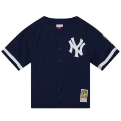 Jerseys Mitchell & Ness -Authentic Derek Jeter New York Yankees 1998 Bp Jersey