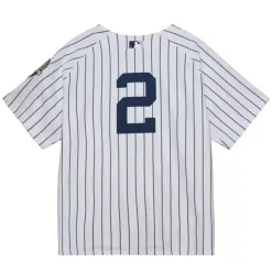 Jerseys Mitchell & Ness -Authentic Derek Jeter New York Yankees Home 2013 Jersey