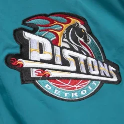 Apparel Mitchell & Ness Jackets & Outerwear-Authentic Detroit Pistons 1997-98 Warm Up Jacket