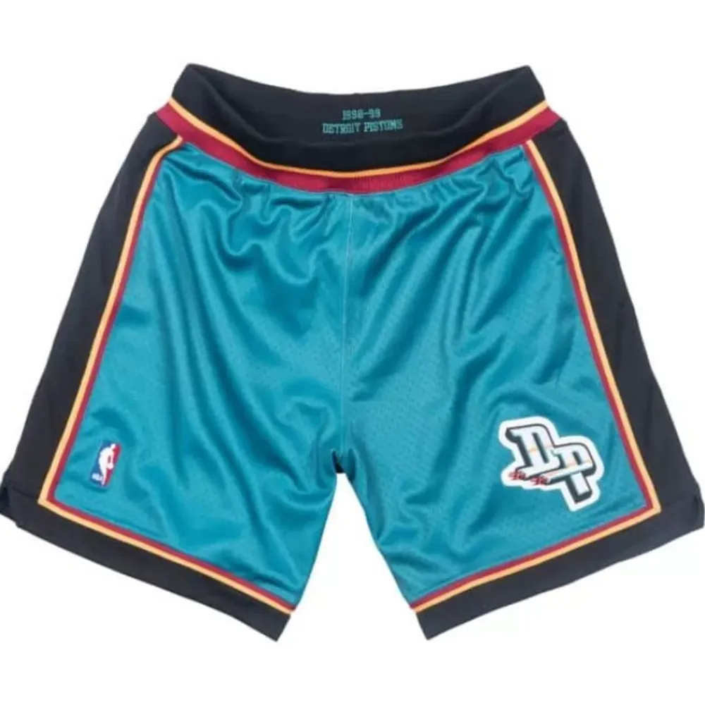 Shorts Mitchell & Ness -Authentic Detroit Pistons Road 1998-99 Shorts