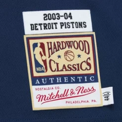 Jerseys Mitchell & Ness -Authentic Detroit Pistons Shooting Shirt 2003-04 Shooting Shirt