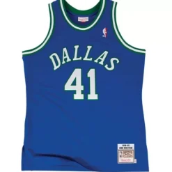 Jerseys Mitchell & Ness -Authentic Dirk Nowitzki Dallas Mavericks Road 1998-99 Jersey