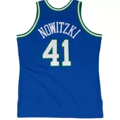 Jerseys Mitchell & Ness -Authentic Dirk Nowitzki Dallas Mavericks Road 1998-99 Jersey