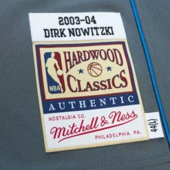 Jerseys Mitchell & Ness -Authentic Dirk Nowitzki Dallas Mavericks Alternate 2003-04 Jersey