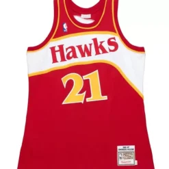 Jerseys Mitchell & Ness -Authentic Dominique Wilkins Atlanta Hawks 1987-88 Jersey