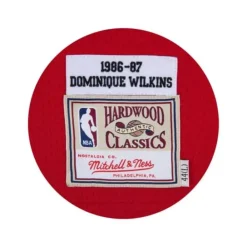 Jerseys Mitchell & Ness -Authentic Dominique Wilkins Atlanta Hawks 1986-87 Jersey