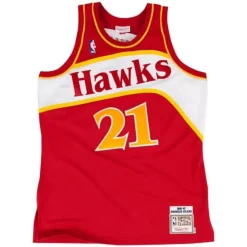 Jerseys Mitchell & Ness -Authentic Dominique Wilkins Atlanta Hawks 1986-87 Jersey