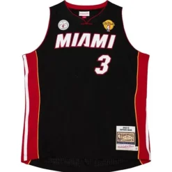 Jerseys Mitchell & Ness -Authentic Dwyane Wade Miami Heat Road Finals 2012-13 Jersey