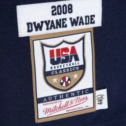 Jerseys Mitchell & Ness -Authentic Dwyane Wade Team Usa 2008 Jersey
