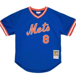 Jerseys Mitchell & Ness -Authentic Gary Carter New York Mets 1986 Bp Pullover Jersey