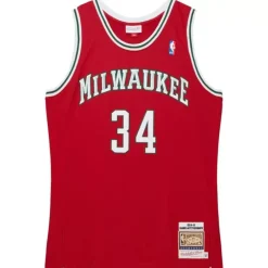 Jerseys Mitchell & Ness -Authentic Giannis Antetokounmpo Milwaukee Bucks Home 2014-15 Jersey