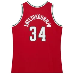 Jerseys Mitchell & Ness -Authentic Giannis Antetokounmpo Milwaukee Bucks Home 2014-15 Jersey