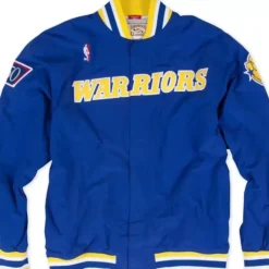 Apparel Mitchell & Ness Jackets & Outerwear-Authentic Golden State Warriors 1996-97 Warm Up Jacket