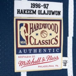 Jerseys Mitchell & Ness -Authentic Hakeem Olajuwon Houston Rockets Road 1996-97 Jersey