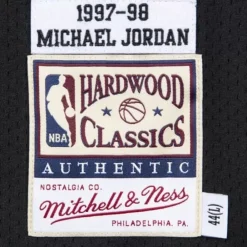 Jerseys Mitchell & Ness -Authentic Jersey Chicago Bulls Alternate 1997-98 Michael Jordan