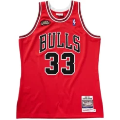 Jerseys Mitchell & Ness -Authentic Jersey Chicago Bulls Road Finals 1997-98 Scottie Pippen