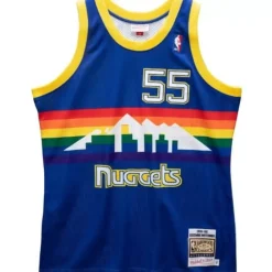 Jerseys Mitchell & Ness -Authentic Jersey Denver Nuggets 1991-92 Dikembe Mutombo