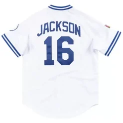 Jerseys Mitchell & Ness -Authentic Jersey Kansas City Royals Home 1989 Bo Jackson