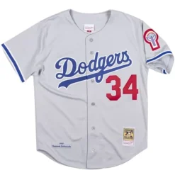 Jerseys Mitchell & Ness -Authentic Jersey Los Angeles Dodgers 1981 Fernando Valenzuela