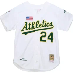 Jerseys Mitchell & Ness -Authentic Jersey Oakland Athletics Home 1990 Rickey Henderson